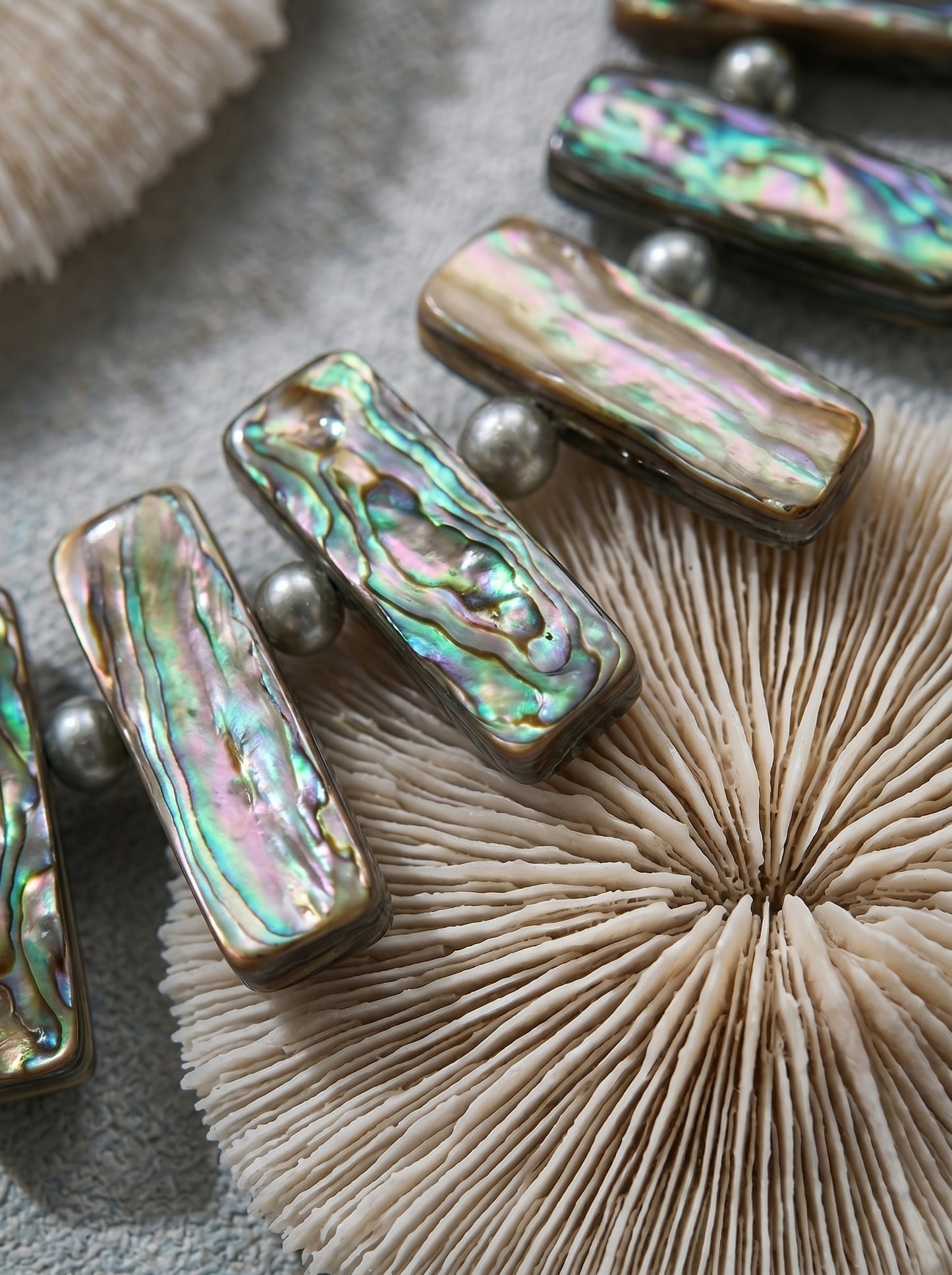 Shell Fan Necklace