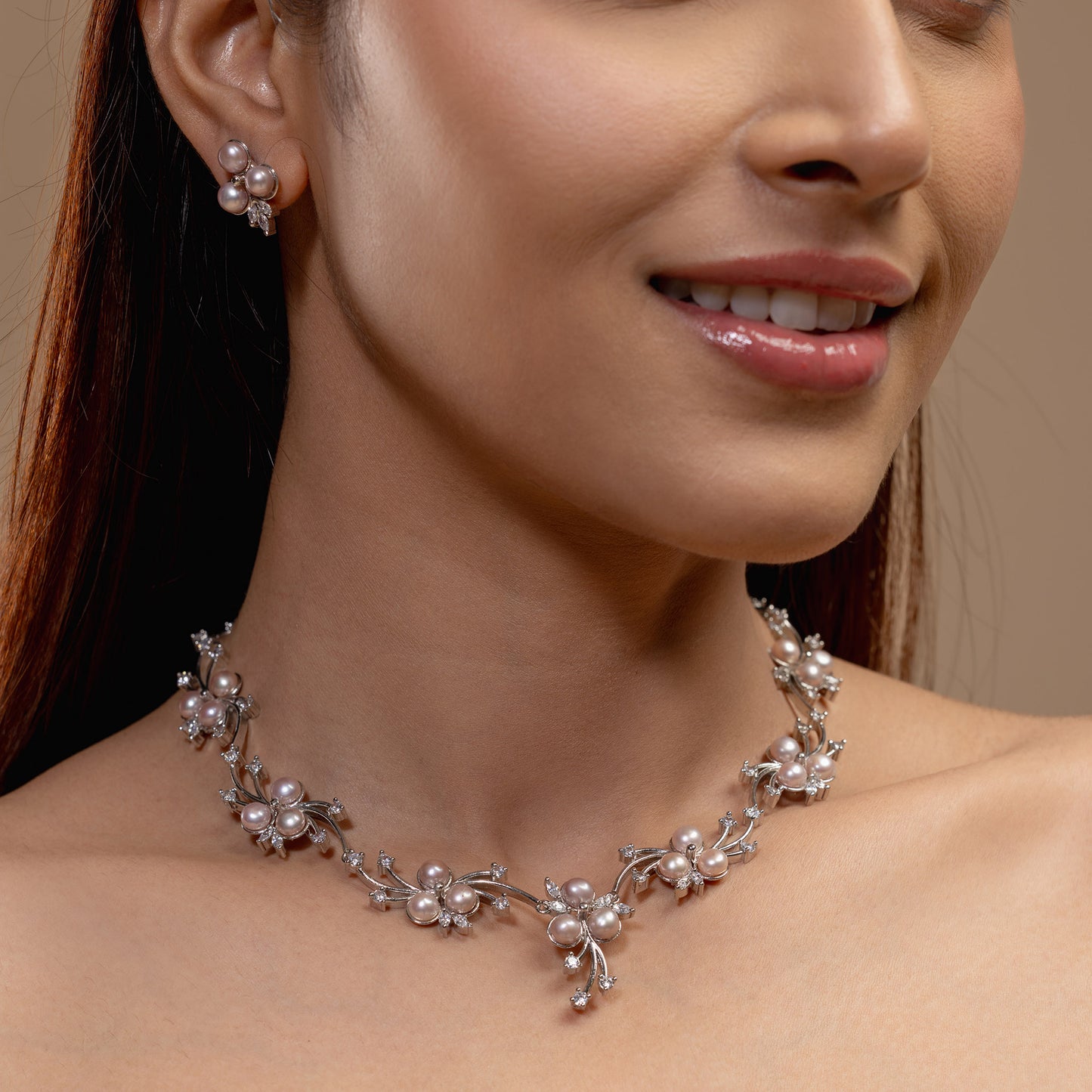 Pearl Blossom Necklace
