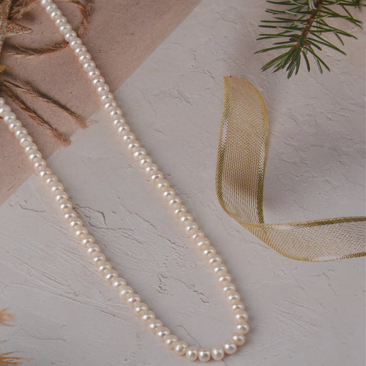 Classic White Pearl Mala