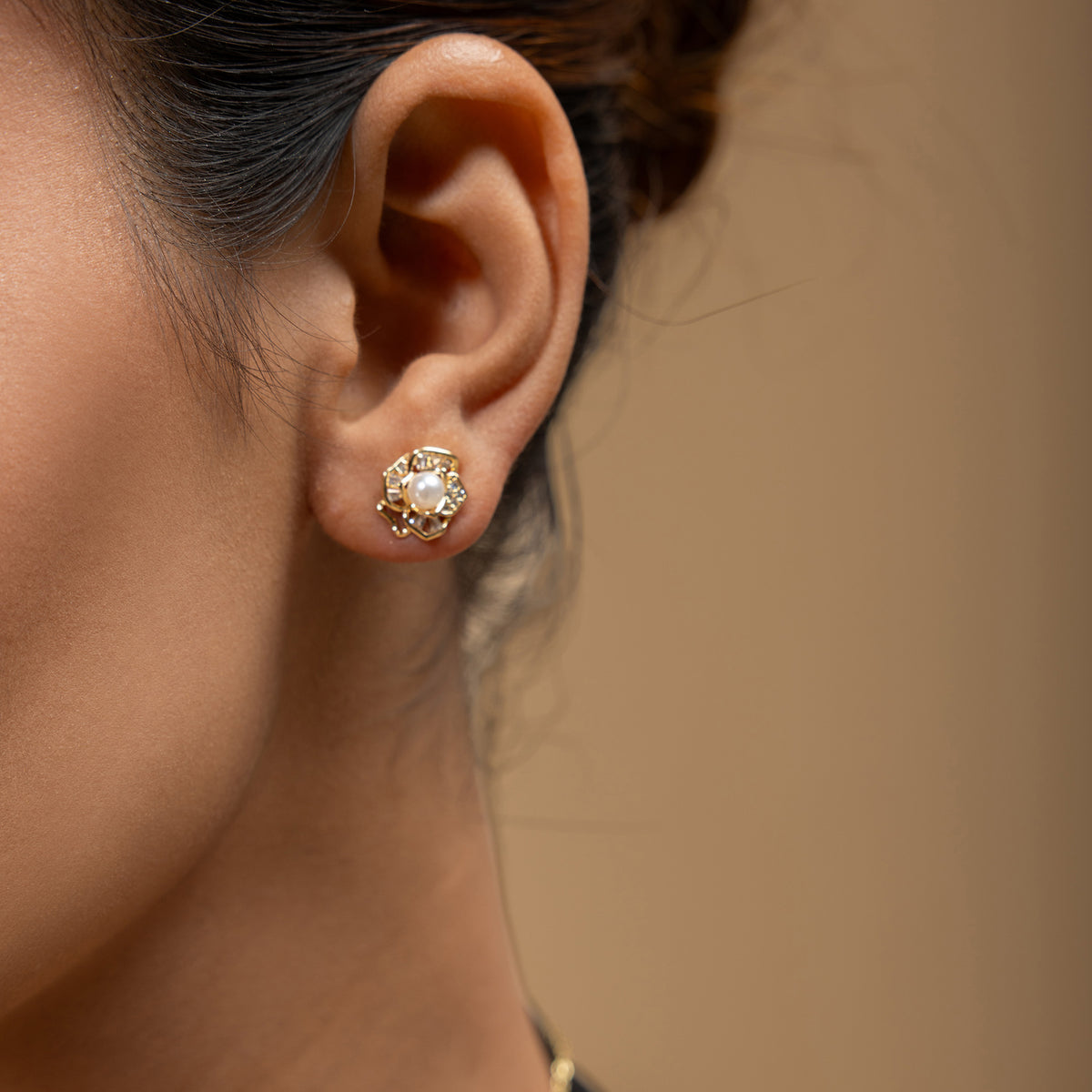 Rose Bloom Pearl Set