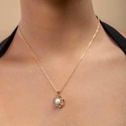 Rose Bloom Pearl Set