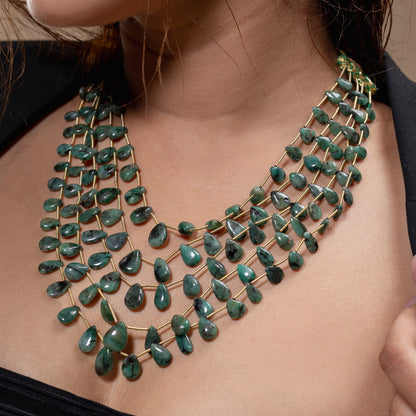 Emerald Drop Necklace